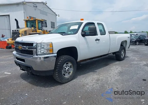 2012 Chevrolet Silverado 2500Hd Work Truck из США, поврежденный, VIN 1GC2KVCGXCZ314182